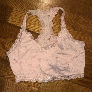 Pink bralette